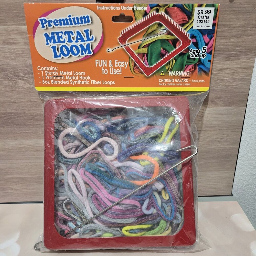 Pepperell PREMIUM METAL Loom And Hook With Loops